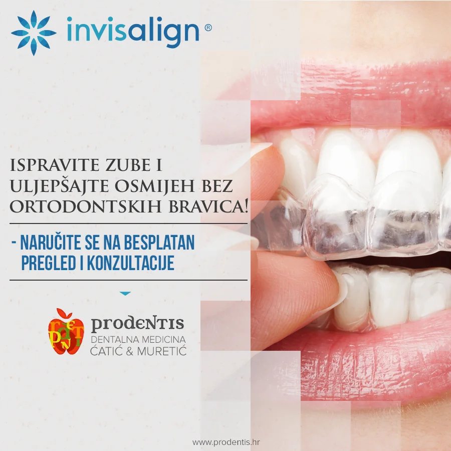 Želite ispraviti zube i uljepšati osmijeh a ne želite ortodontske bravice?